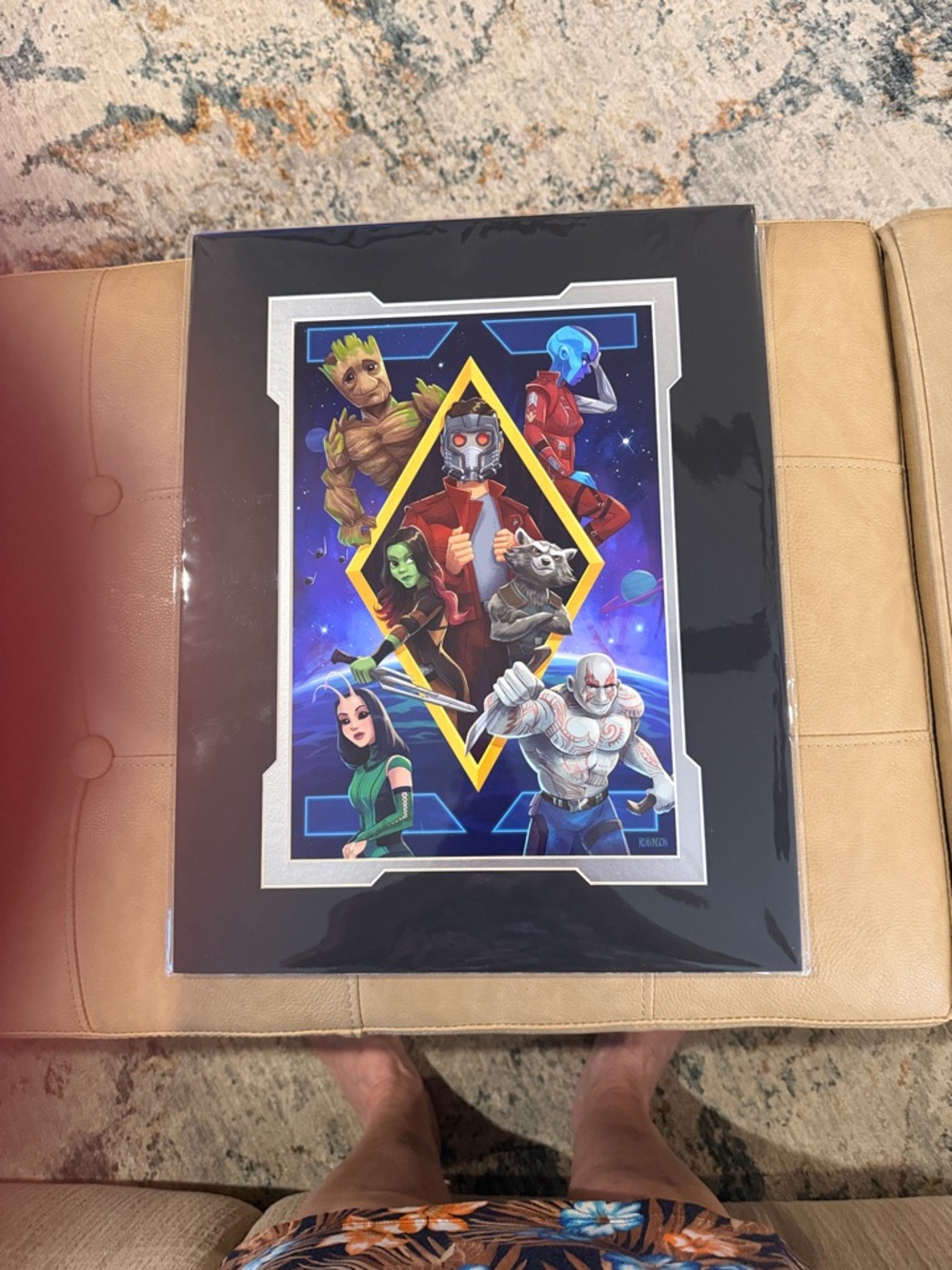 DisneyGuardians of the Galaxy Art Print - from 2026 Disney Art Festival - Picture 8 of 8